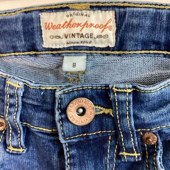 Weatherproof Vintage Girl's Jeans Size 8 - Picture 2 of 10